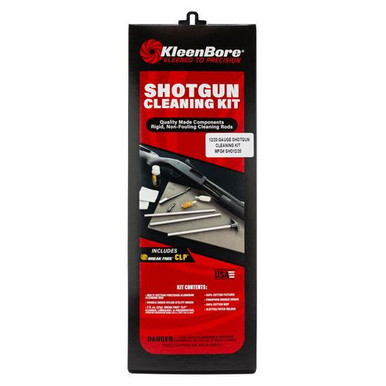KleenBore 12 Gauge-20 Gauge Shotgun Classic Cleaning Kit