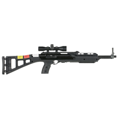 Hi-Point 995TS Carbine Rifle 9mm Luger Caliber with 16.50" Barrel, 10+1 Capacity, Black Metal Finish, Black All Weather Molded Stock & Black Polymer Grip Right Hand - 9954X32TS