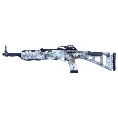 Hi-Point Carbine - 10mm Auto, 10+1 Capacity, 17.50" Threaded Barrel - Mothwing Winter Mimicry All Weather Skeletonized Stock, Mothwing Winter Mimicry Polymer Grip (Right Hand) - 1095TAMWM