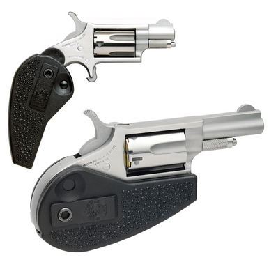 North American Arms Mini-Revolver 22 Winchester Magnum Rimfire with 5 Round Capacity Cylinder, 1.63-inch Barrel - 22MHG