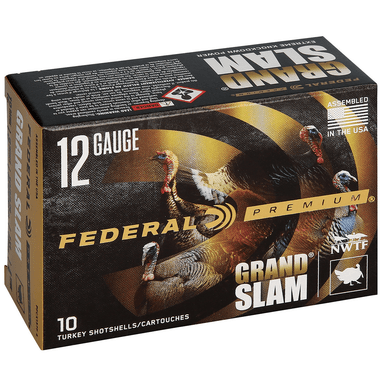 Federal PFCX157F4 Premium Grand Slam Turkey 12 Gauge 3" 1 3/4 oz 4 Shot 10 Per Box