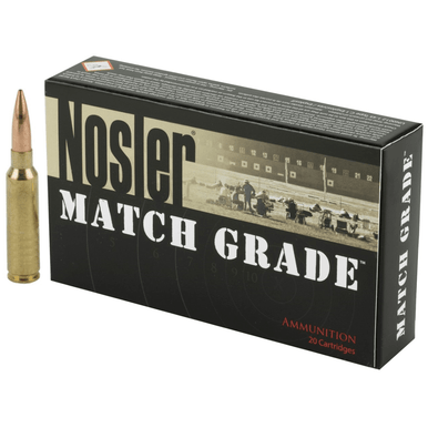 Nosler Match Grade 6.5 Creedmoor 140 gr Custom Competition Hollow Point Boat Tail - 43455