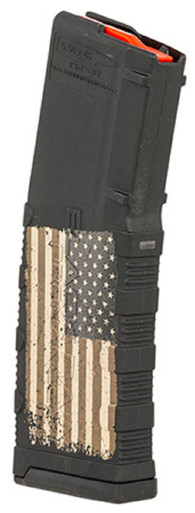 Black Rain Ordnance 30rd 223 Rem/5.56x45mm NATO Caliber American Flag Engraving Magazine - MAG30AMFLAG