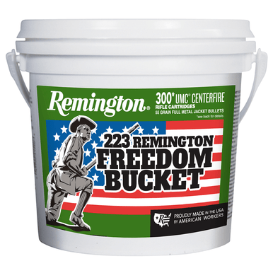 Remington Ammunition 23897 UMC Freedom Bucket 223 Rem 55 gr Full Metal Jacket