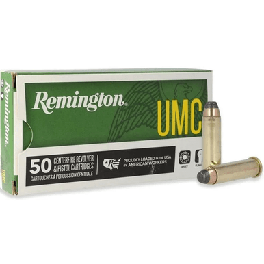 Remington Ammunition 23738 UMC 357 Mag 125 gr Jacketed Soft Point 50 Per Box