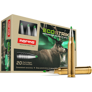 Norma Ammunition 20185422 Ecostrike 338 Win Mag 200 gr 20 Per Box