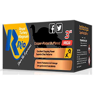 Rio Ammunition Royal Turkey 12 Gauge 3", 1 3/4 oz 5 Shot, 10 Rounds Per Box - RTBCM505