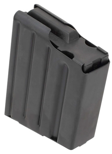 DuraMag SS SR25 Pattern 10rd 7.62x51mm NATO Caliber for AR-10 Black w/ Black Follower Detachable Magazine - 1008041185CPD