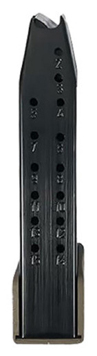 Canik MC9 15rd 9mm Luger Caliber Flat Dark Earth Steel Magazine - MA2278D