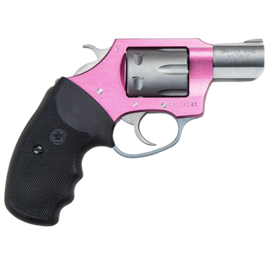 Charter Arms Pathfinder Lite Pink Lady Small 22 LR with 2" Matte Stainless Steel Barrel & Cylinder and Pink Aluminum Frame - 52230