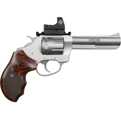 Charter Arms Target Pathfinder 22 LR with 4.20" Anodized Stainless Steel Barrel & Cylinder and Stainless Aluminum Frame - 72245