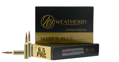 Weatherby Select Plus 6.5 PRC 124 gr Hammer Custom - M65PRC124HCB