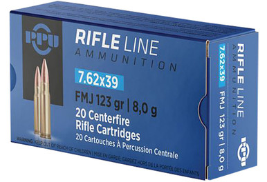 TR&Z Metric Rifle Rifle Line 7.62x39mm 123 gr Full Metal Jacket - PP739F