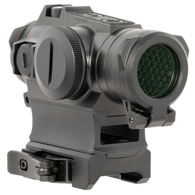 Holosun HE515GM-GR - Black Anodized, 1x20mm Tube, 2 MOA Green Dot/65 MOA Green Circle Multi Reticle for Carbine/Rifle - HE515GMGR