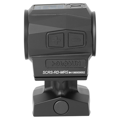 Holosun SCRSRDMRS Black Anodize 1 X 20mm 2 MOA Red Dot/65 MOA Red Circle Multi Reticle