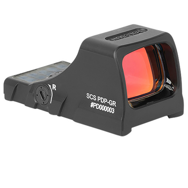 Holosun SCS PDP GR (PDP 2.0 Only) - Matte Black, 0.58x0.77 inches Objective, 2 MOA Green Dot/32 MOA Circle Multi Reticle - SCSPDPGR