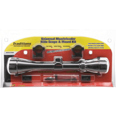 Traditions Muzzleloader Scope Pack 3-9x40mm Duplex - A1171