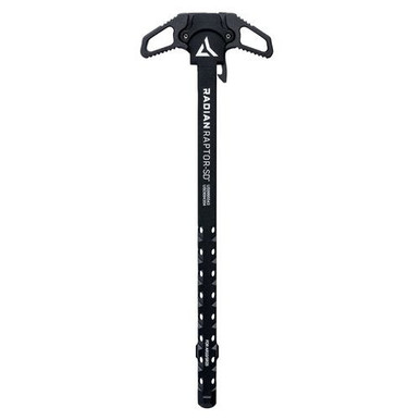 Radian Weapons Raptor SD Ambi Charging Handle, Black, Gas Ported Shaft, Fits Mil-Spec AR-10/SR-25 Platform