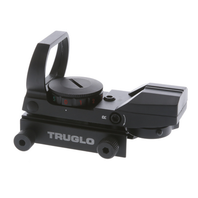 TruGlo Dual•Color - Anodized Matte Black, 1x34x24mm Objective, Red/Green Dual•Color Multi Reticle - TG8360B