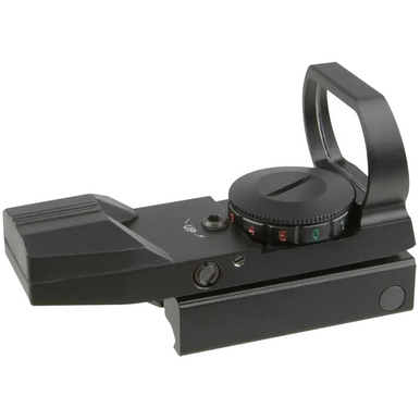 TruGlo Dual•Color - Anodized Matte Black, 34x24mm, 5 MOA Dual•Color Red/Green Dot Reticle - TG8370B