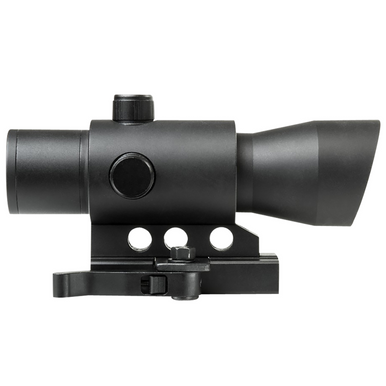 NcStar Mark III Tactical Advanced Red Dot Sight with 4 Reticles, Black Anodized, 1x32mm, Red/Green/Blue Multi Reticle - DMRK132A