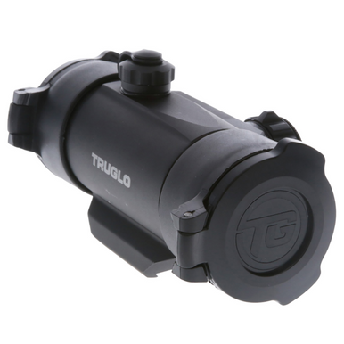 TruGlo Traditional Red Dot Sight with Red Descending Diameter Dots Reticle, Matte Black Anodized, 1x30mm - TGTG8030B3