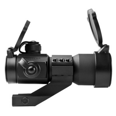 NcStar DRGB135 1x35mm Red/Green/Blue Dot Optic with 3 MOA Red/Green/Blue Dot Illuminated Reticle, Black Anodized - DRGB135