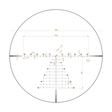 Riton Optics 5 Conquer 4-28x56 Black Rifle Scope with 34mm Tube - 5C428AFI23