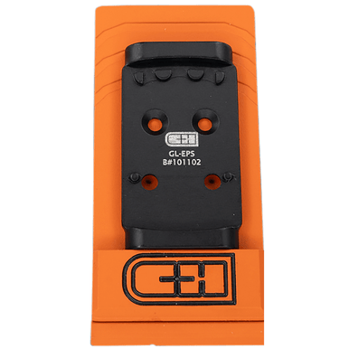 C&H Precision Black Anodized V4 Military or Law Enforcement Officer Adapter with Holosun EPS Pattern Footprint- 165155