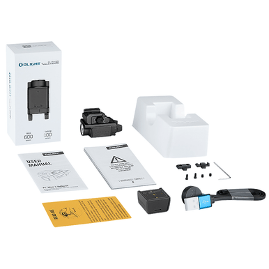 Olightstore Usa Inc PLMINI3BK PL-Mini 3 Valkyrie Black Anodized 600 Lumens White LED