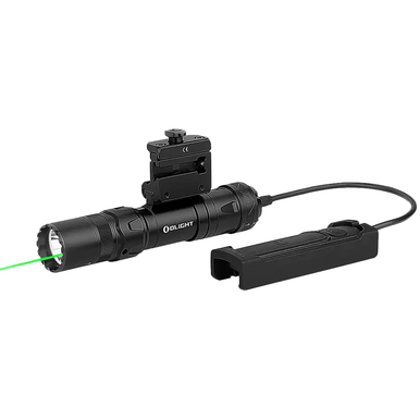 Olightstore Usa Inc ODINGLMINI Odin GL Mini Black Anodized 200/500/1,000 Lumens White LED Green Laser
