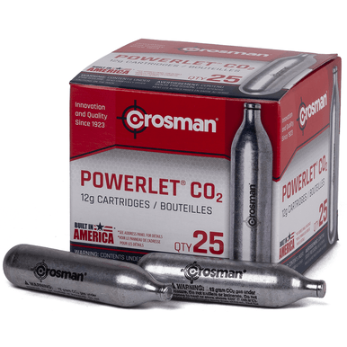 Crosman 2311 Powerlet CO2 12 Grams 25 Per Pkg