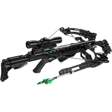 Centerpoint C0003 Amped 425 w/Silent Crank 425FPS 7.8 lbs 36" Black