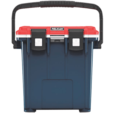 Pelican 20Q5BLUREDWHT Personal Cooler Elite Red/White/Blue Polypropylene 20 QT