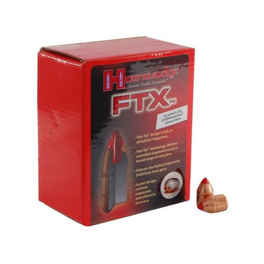 Hornady 45218 FTX 45 Cal .452 225 gr Flex Tip eXpanding 100 Per Box