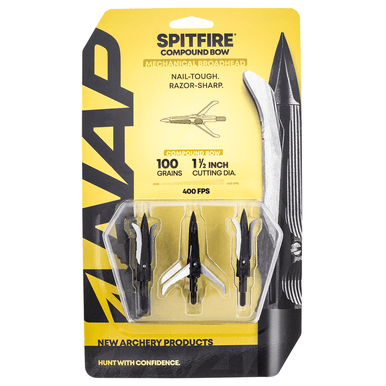 NAP NAP60234 Spitfire Mechanical 100 GR Silver Black/ 3 Pack