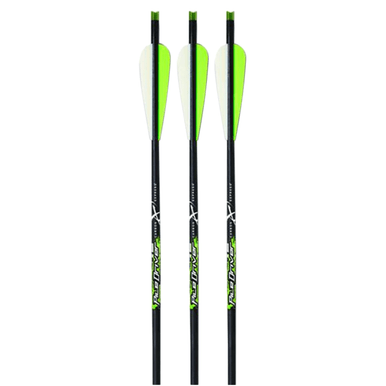 Carbon Express 52148 Piledriver Crossbolt Green 20" Carbon Fiber 3 Pack