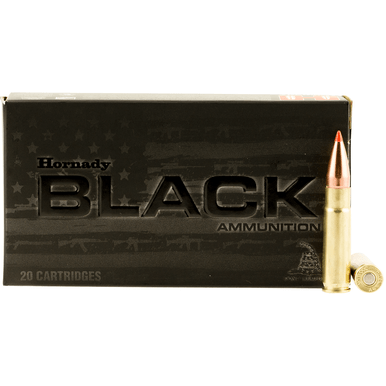 Hornady 80873 Black 300 Blackout 110 gr Hornady V Max 20 Per Box