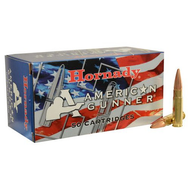 Hornady 80897 American Gunner .300 AAC Blackout Ammunition 50 Rounds BTHP 125 Grains