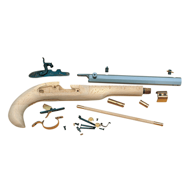 Traditions KPC50602 Kentucky Pistol Kit 50 Cal 10" Blued Sidelock Action