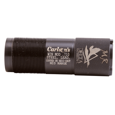 Carlson's Choke Tubes 07474 Delta Waterfowl Extended Choke 12 Gauge Mid-Range Extended 17-4 Stainless Steel