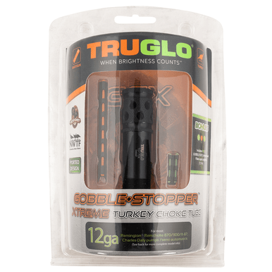 TruGlo TGTG170XC Gobble•Stopper Xtreme Combo Rem Choke (Remington) 12 Gauge Ported Choke, Gobble Dot Dual Color Fiber Optic Sights