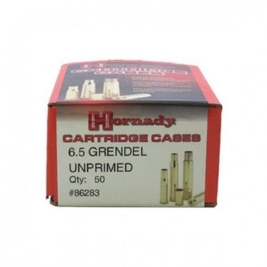 Hornady 86283 Unprimed Cases Cartridge 6.5 Grendel Rifle Brass