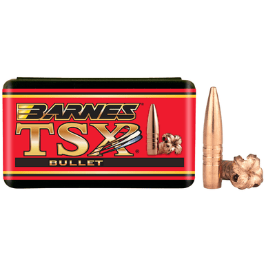 Barnes Bullets 30224 TSX 25Cal 115gr Flat Base 50/Box