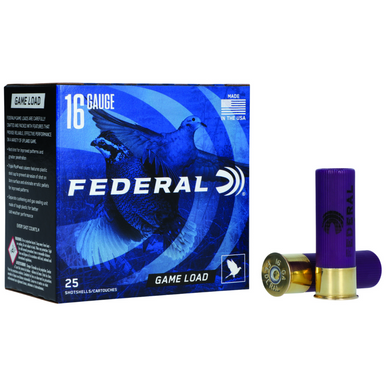 Federal Game-Shok Upland 16Gauge Ammunition - H16075