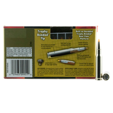 Federal Premium 308Win 180gr Trophy Bonded Tip Rifle Ammunition - P308TT1