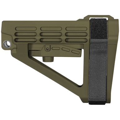 SB Tactical SBA4X04SB SBA4 X OD Green Adjustable Synthetic AR-Platform
