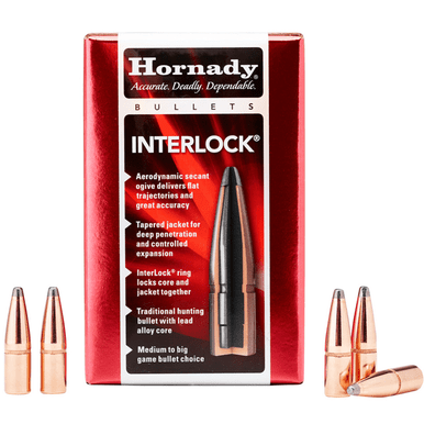 Hornady 2830 InterLock 7mm .284 154 gr Soft Point 100 Per Box