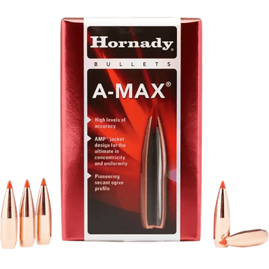 Hornady 30502 A-MAX 30 Cal .308 168 gr A Max 100 Per Box
