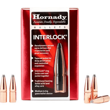 Hornady 41051 InterLock 405 Cal .411 300 gr Spire Point 50 Per Box